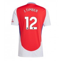 Maglia Calcio Arsenal Jurrien Timber #12 Prima Divisa 2024-25 Manica Corta